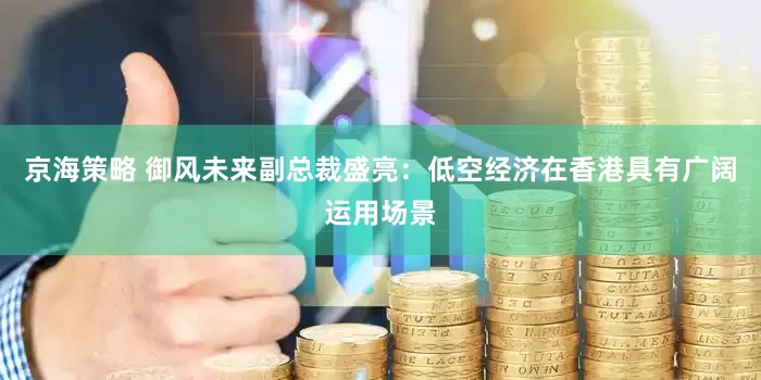 京海策略 御风未来副总裁盛亮：低空经济在香港具有广阔运用场景