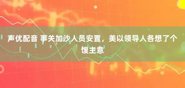 声优配音 事关加沙人员安置，美以领导人各想了个馊主意